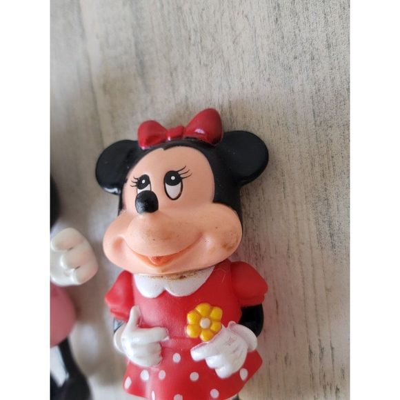 Disney Mickey Minnie Mouse swimming playset toy figure couple swimsuit - Picture 7 of 16